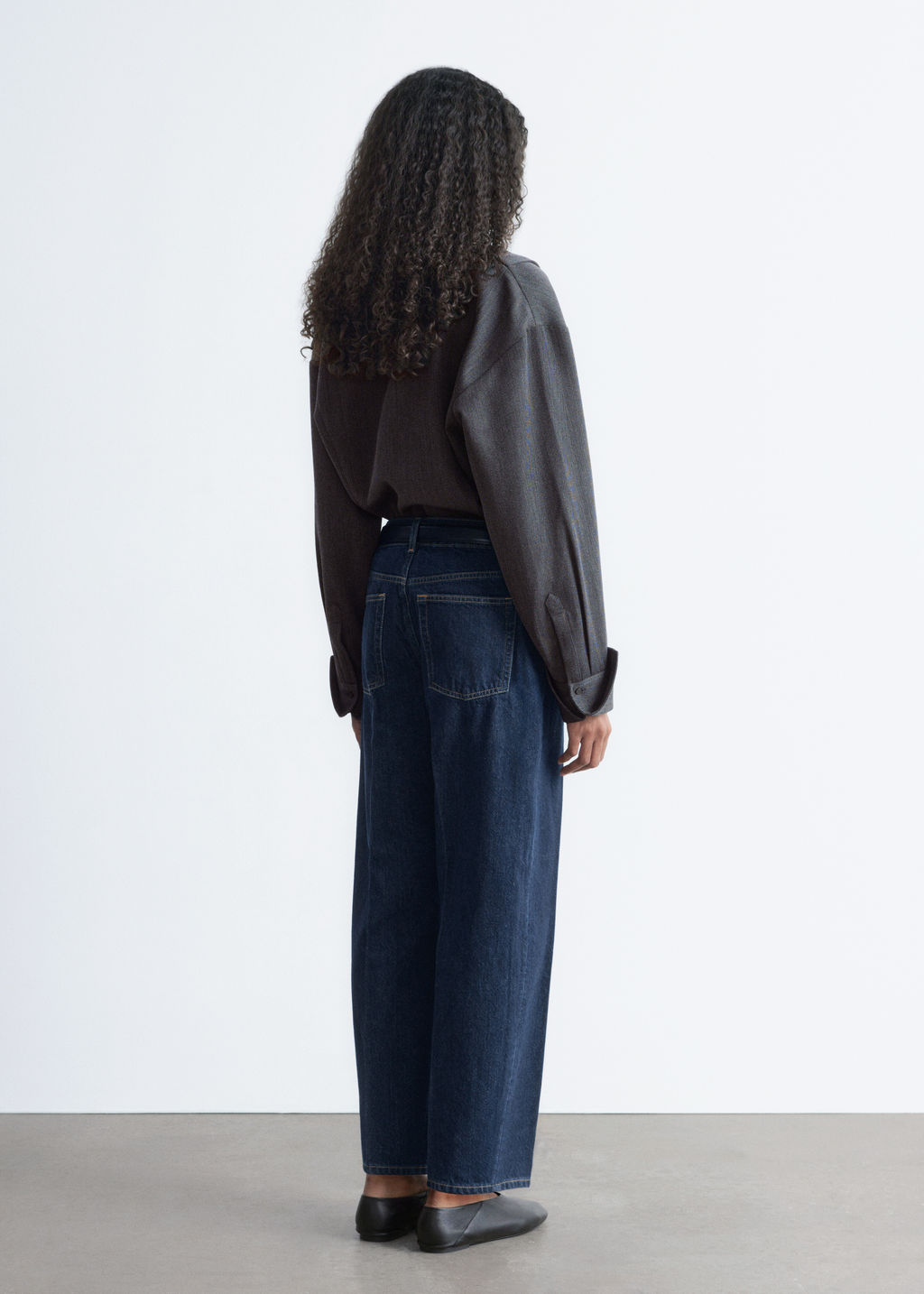 Vaqueros con corte ajustado al tobillo - H&m фото 10