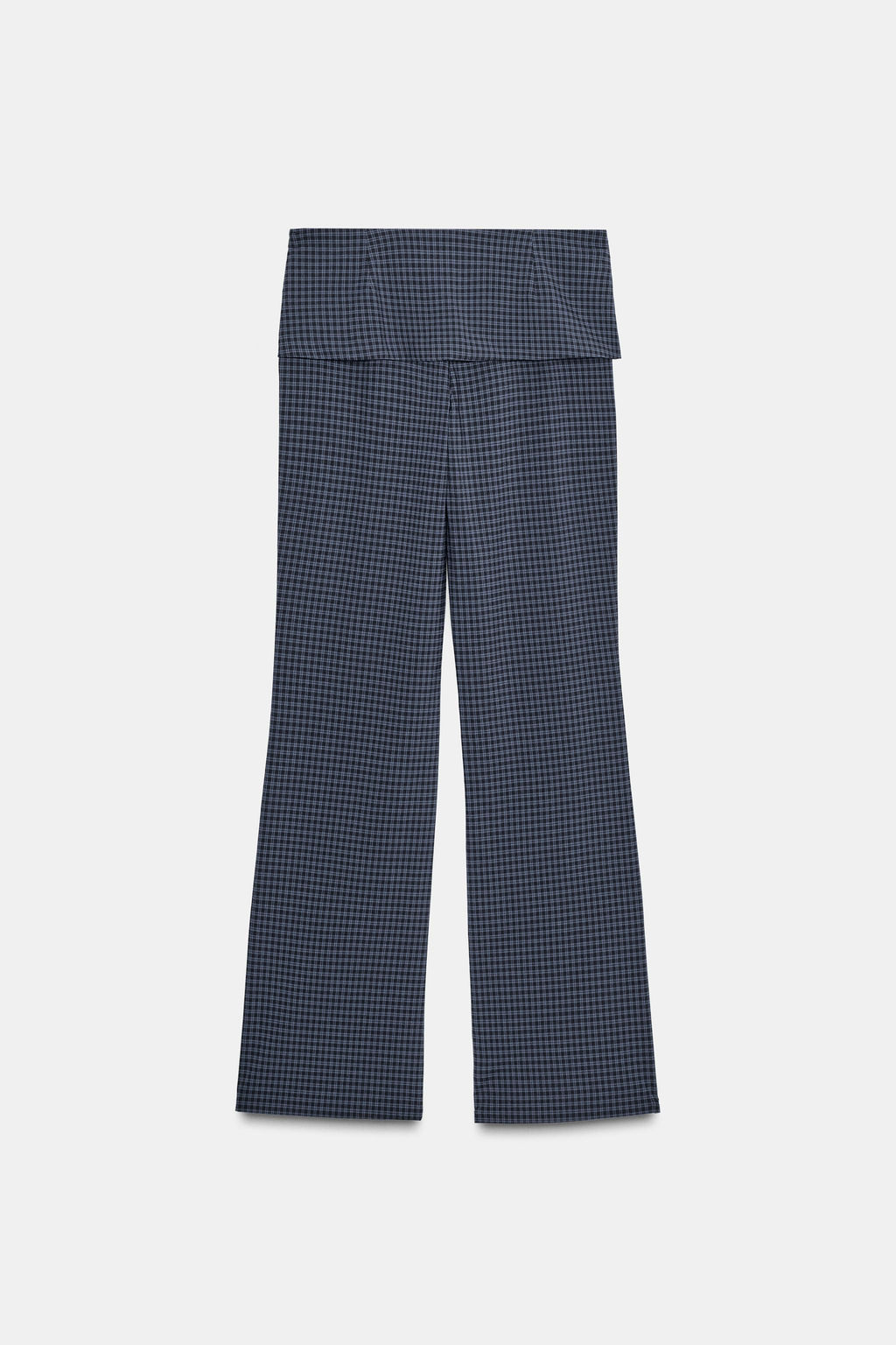 CHECKED TROUSERS WITH BELT - Zara фото 8