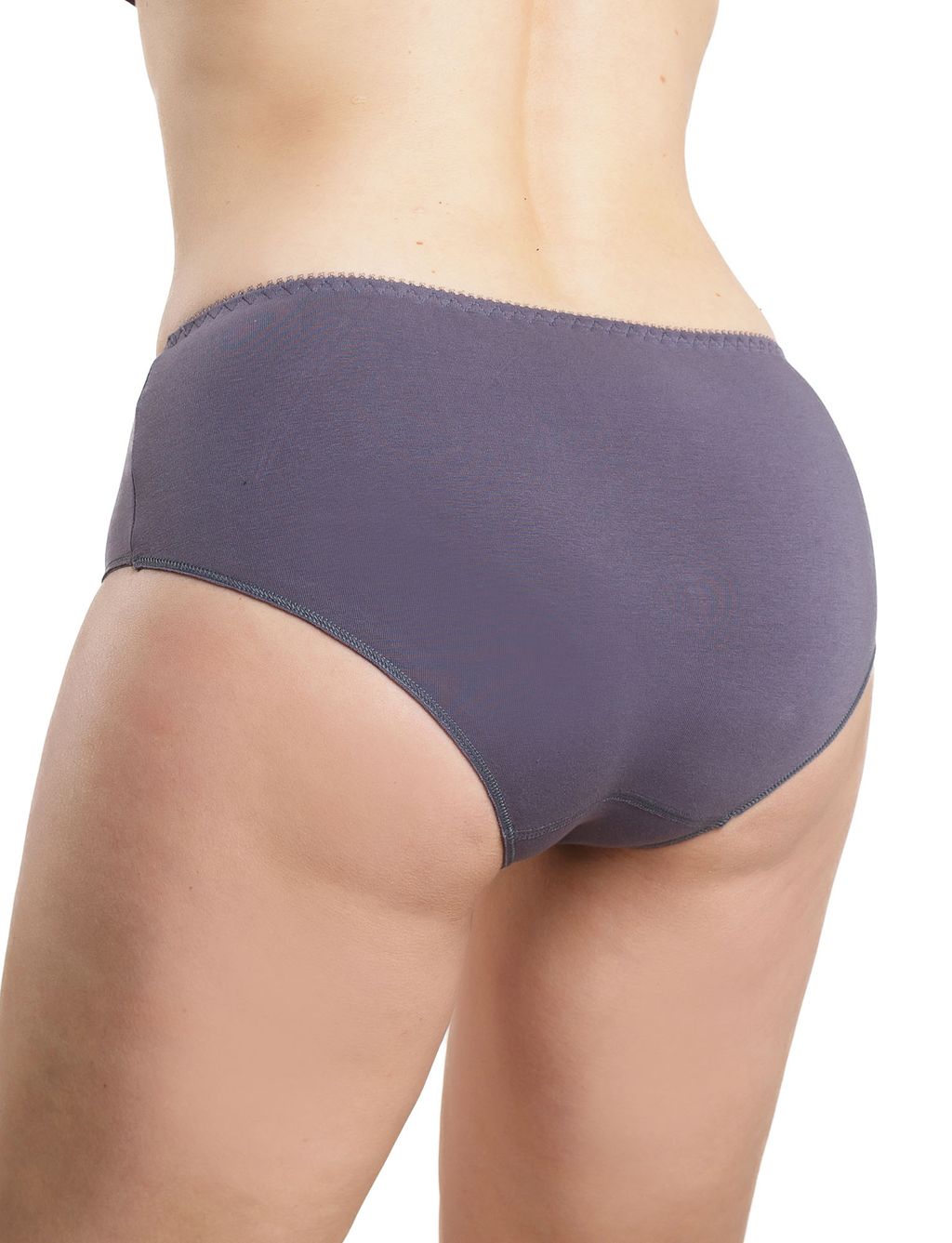 3042 Трусы пурпур.ясень - Силуэт фото 2