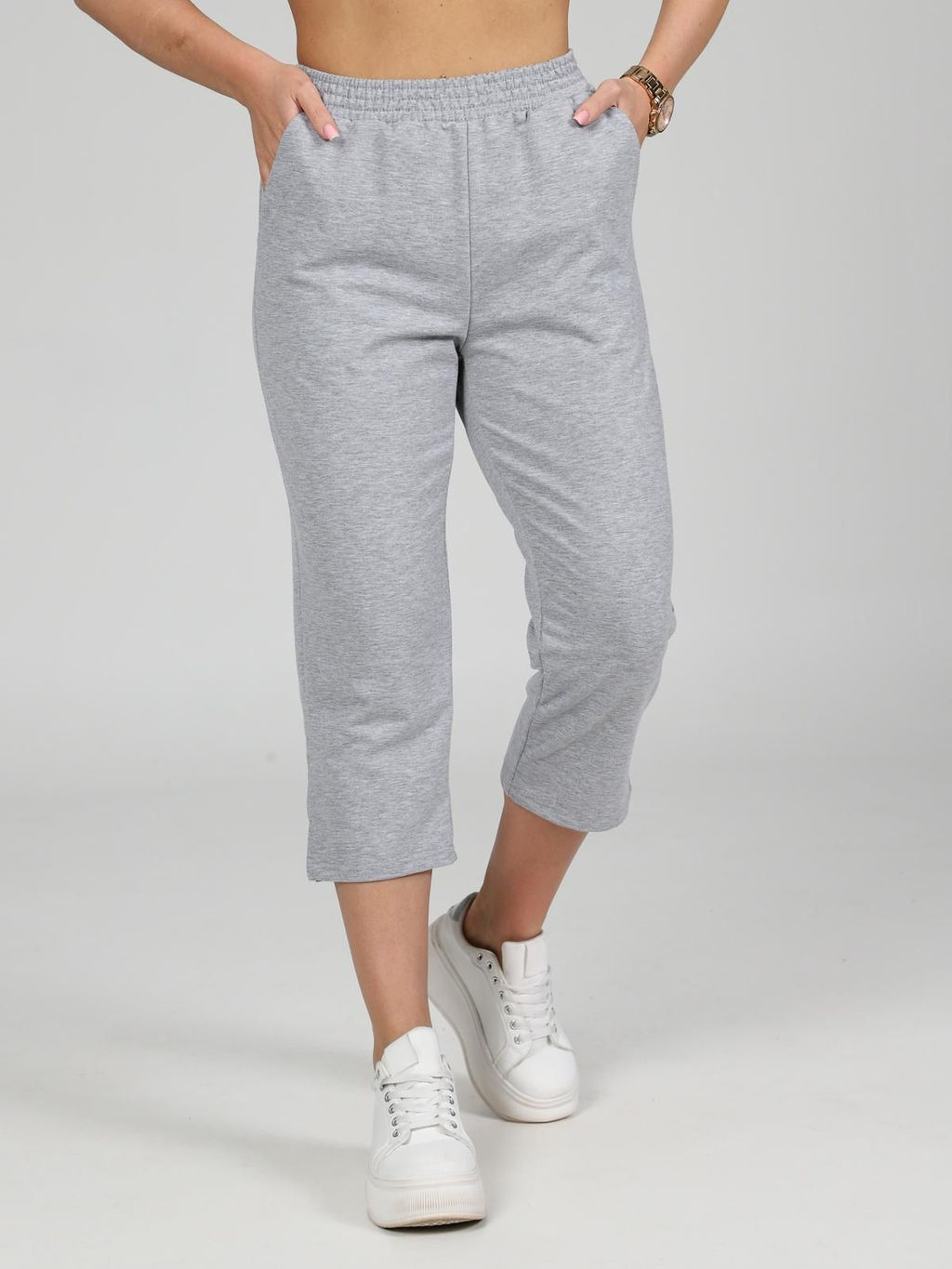 IV-CAPRIZ Финикс - бриджи из футера с лайкрой  фото 38