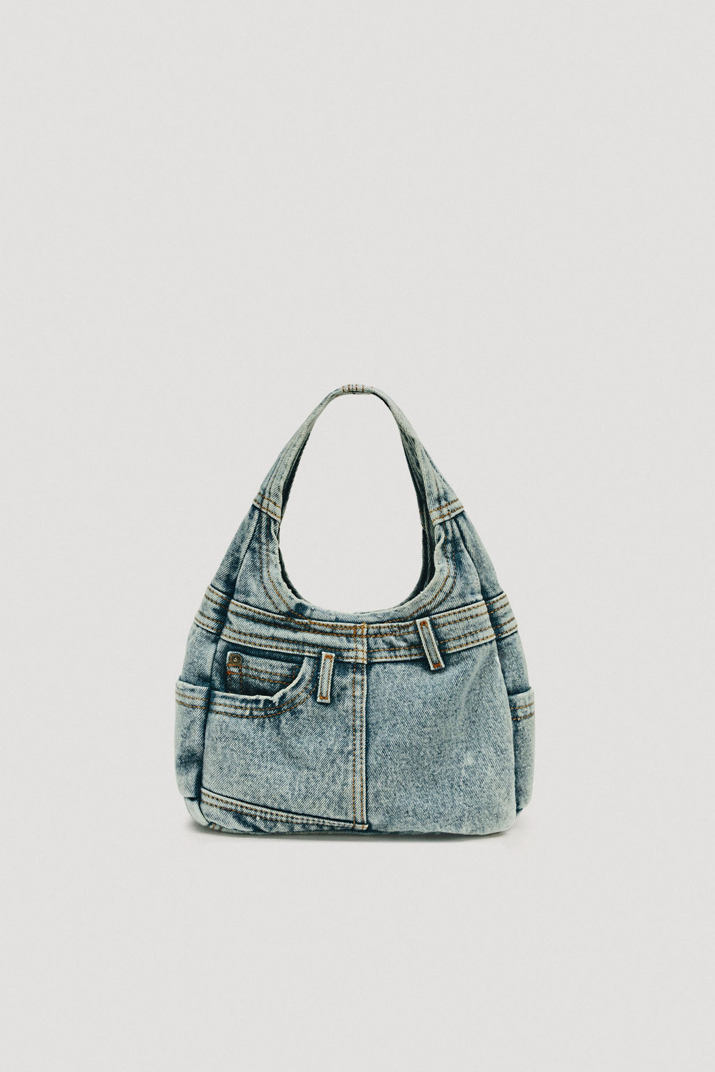 BOLSO DENIM LIMITED EDITION / Azul Denim - Zara фото 3
