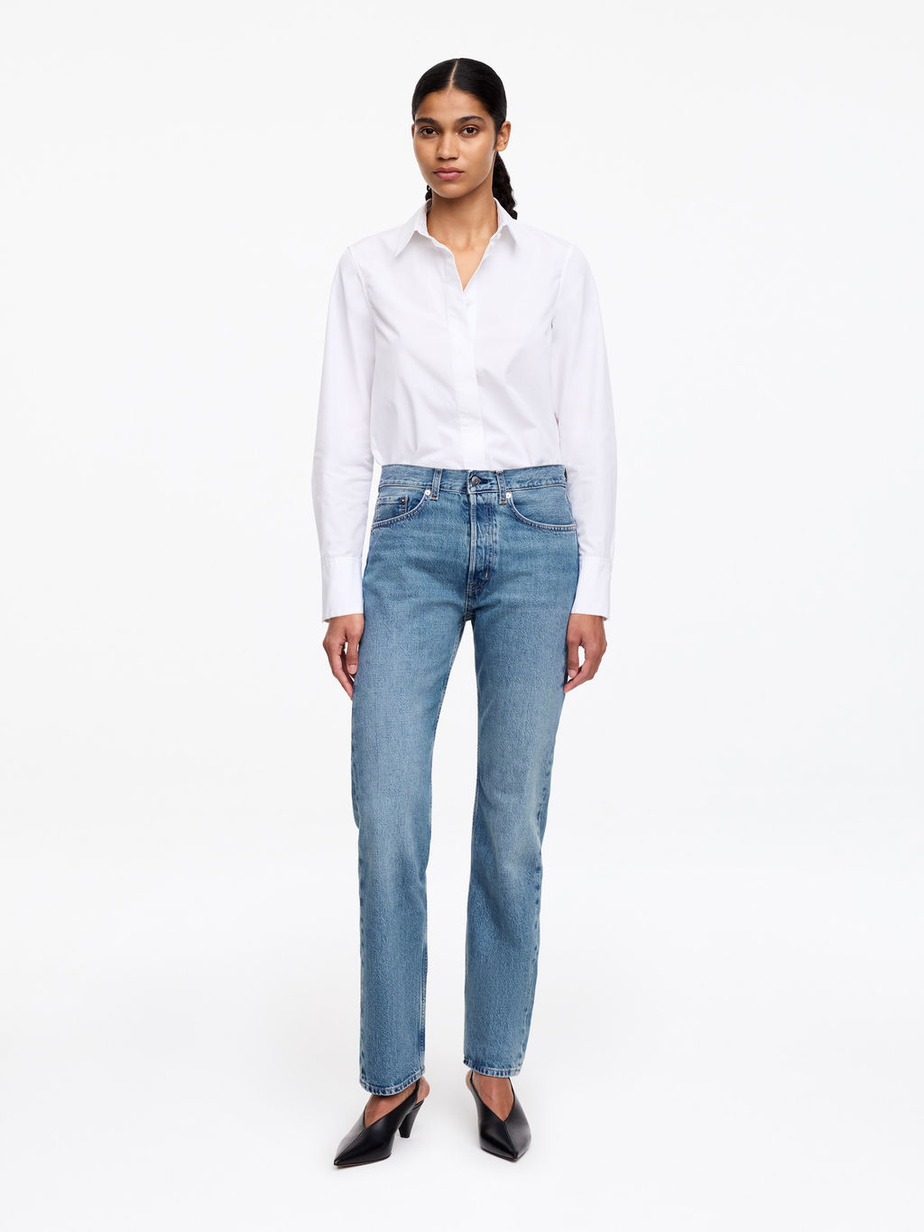 Vaqueros straight SNOW - H&m фото 4