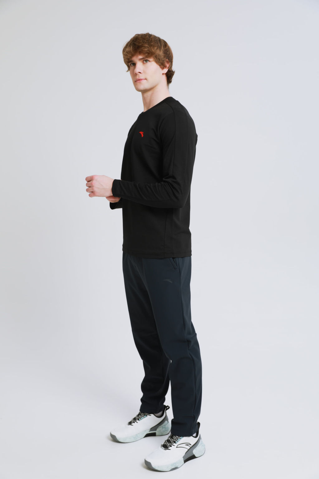 Лонгслив Чёрный - Anta фото 4