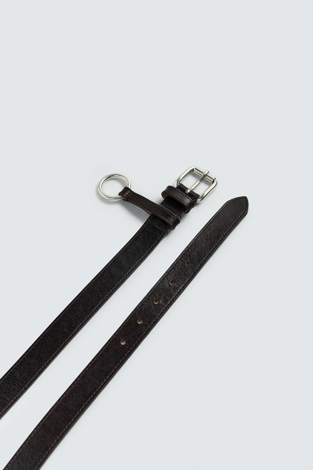 CINTUR?N PIEL APLIQUE / Chocolate - Zara фото 2