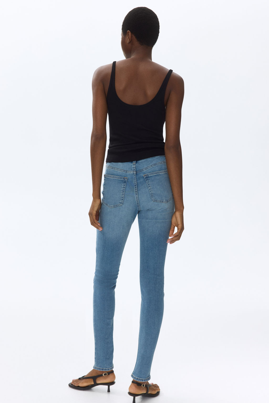 Skinny High Waist Jeans - H&m фото 11