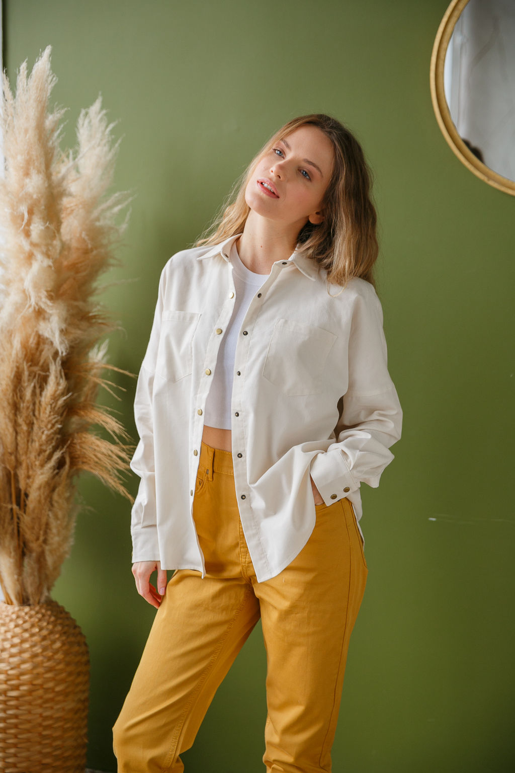 Рубашка женская Milk - Captain's mate фото 17