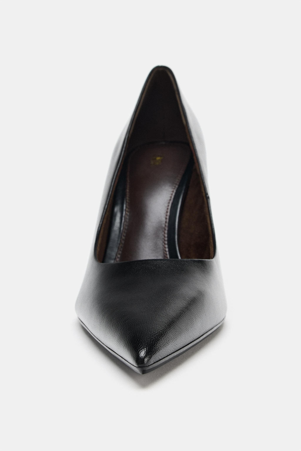 LEATHER HIGH-HEEL SHOES - Zara фото 5