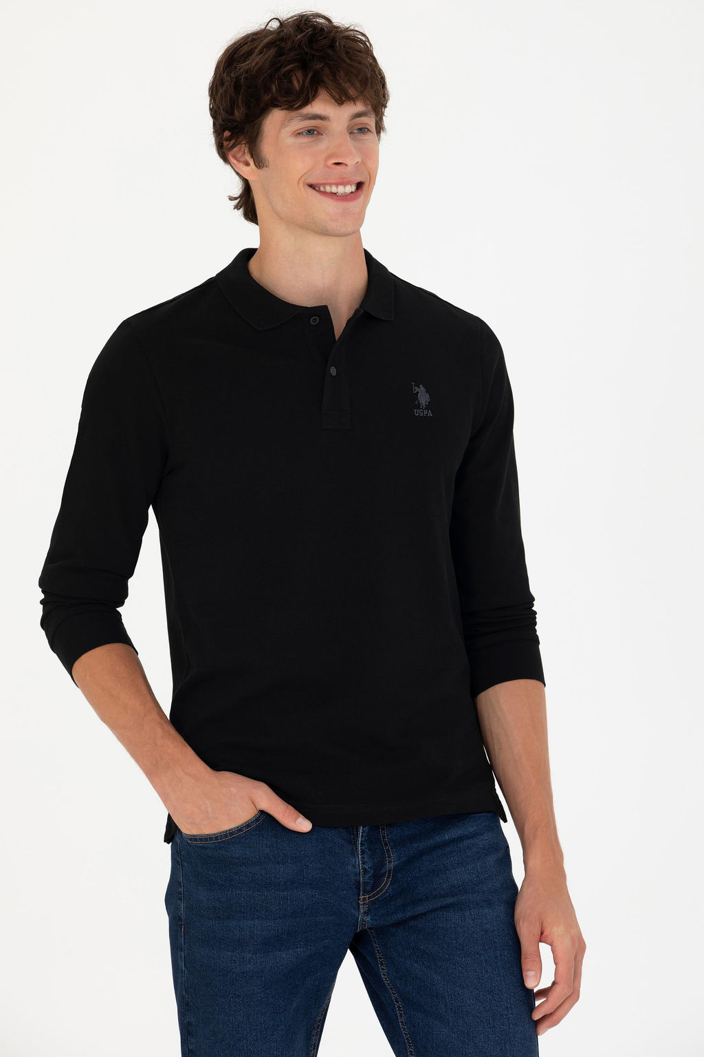 U. S. Polo Assn Мужская черная базовая толстовка Неожиданная скидка в корзине - U.s. polo assn фото 10