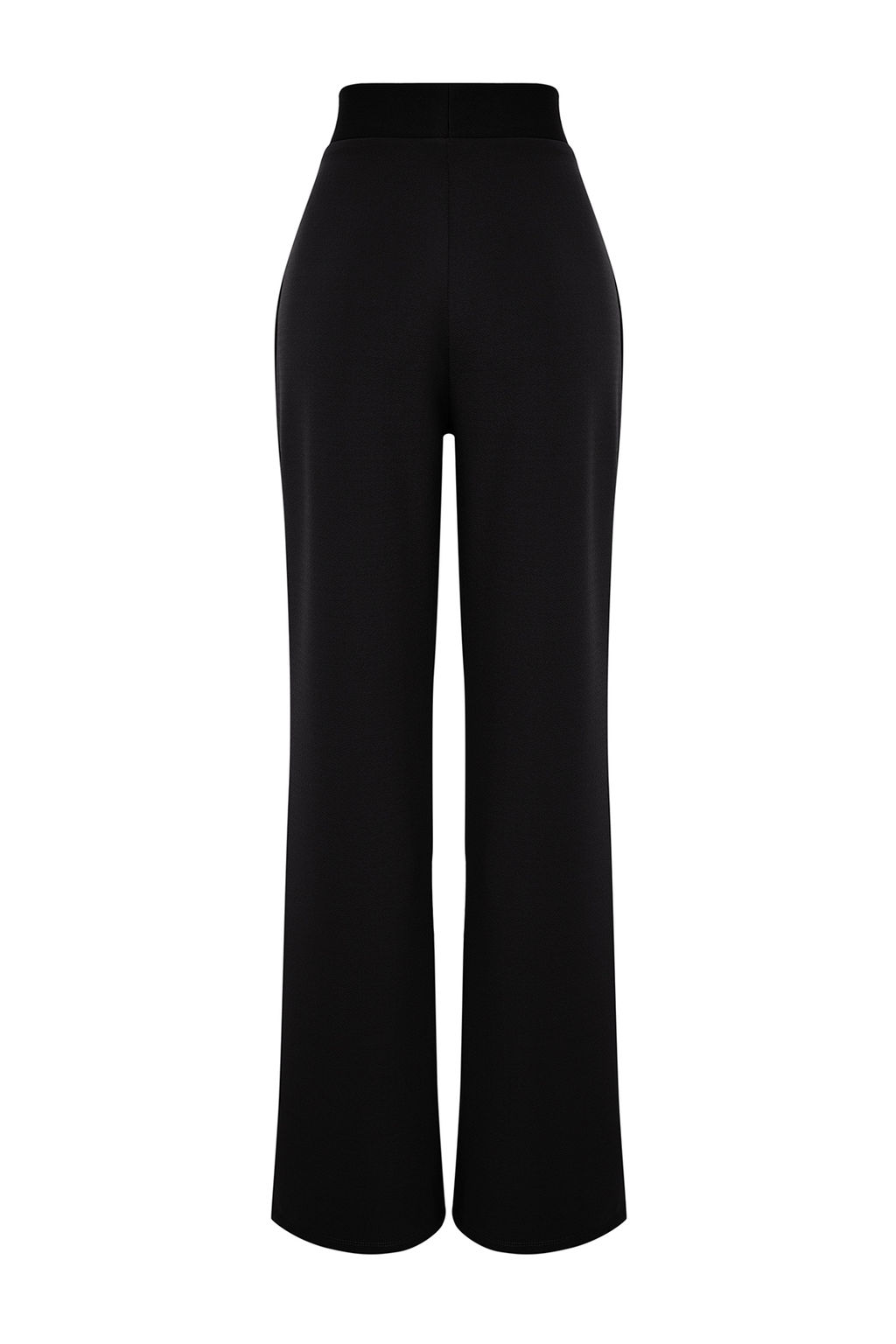 TRENDYOLMILLA Siyah Pileli Wide Leg/Rahat Kesim Orme Palazzo Pantolon TWOSS24PL00038 фото 12