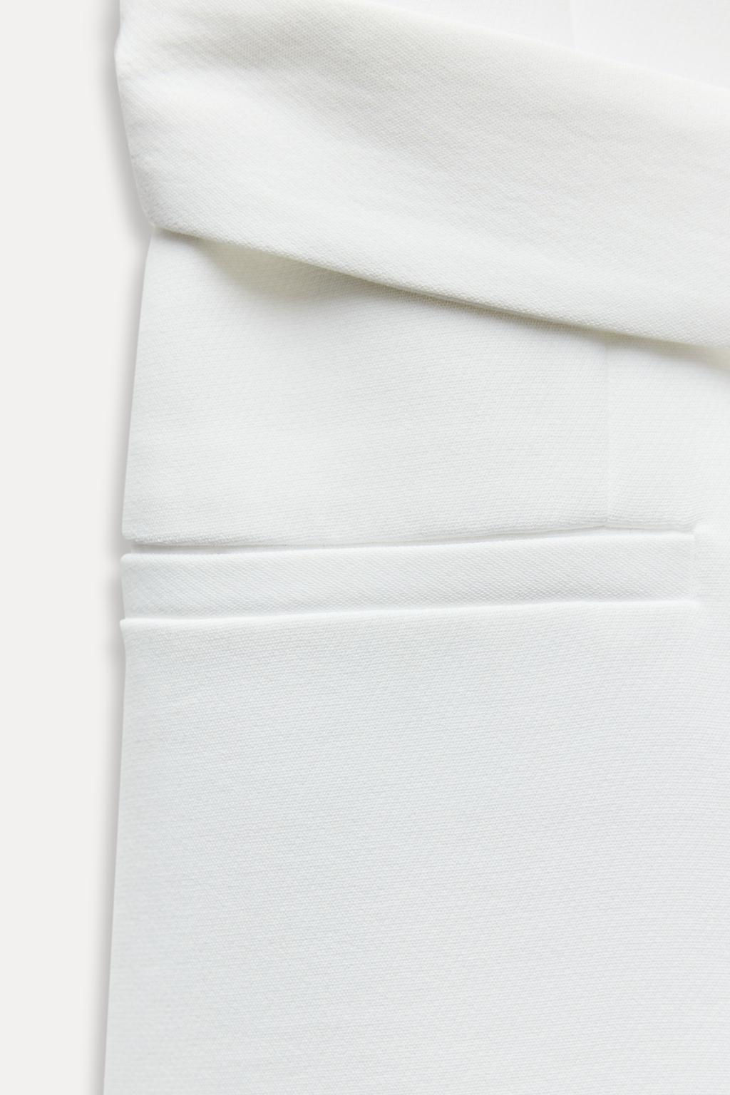 LONG WAISTCOAT WITH BELT - Zara фото 7