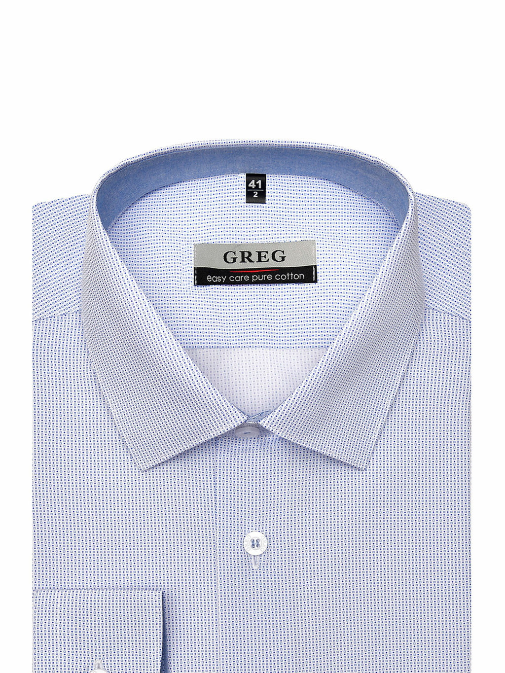 Сорочка мужская длинный рукав GREG 213/231/1902/Z/1  фото 3