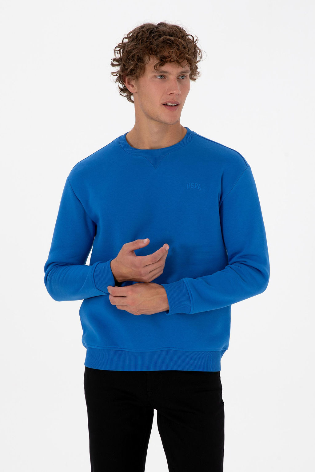 Erkek Saks Basic Sweatshirt - U.s. polo assn фото 3