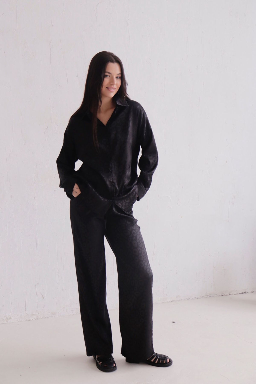 Костюм летний чёрный - Martichelli фото 6