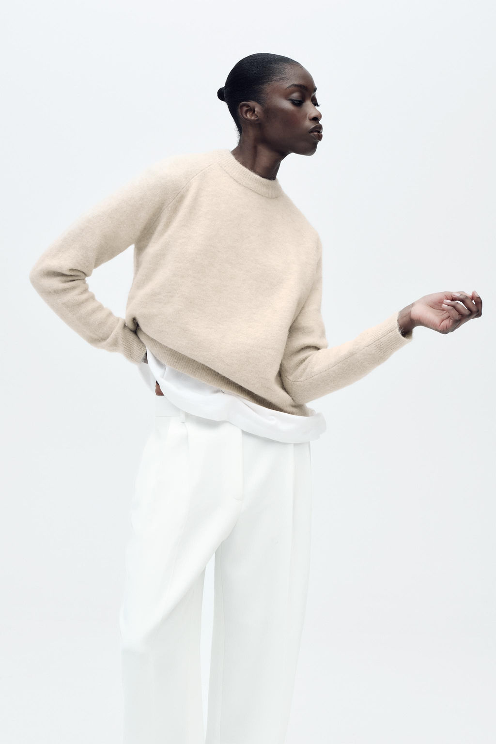 PLAIN KNIT SWEATER - Zara фото 19