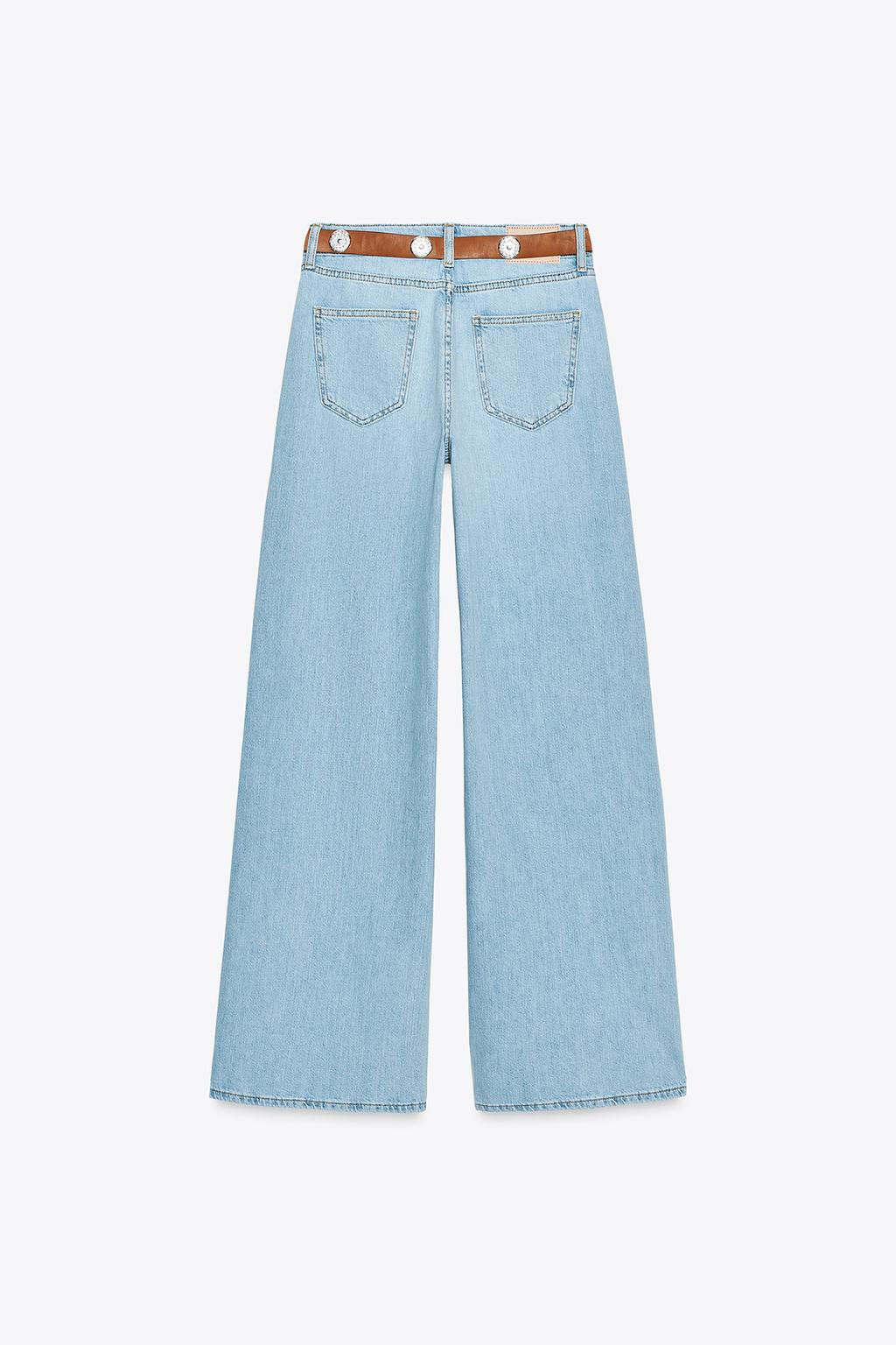 JEANS Z1975 STRAIGHT HIGH-WAIST FULL LENGTH - Zara фото 6