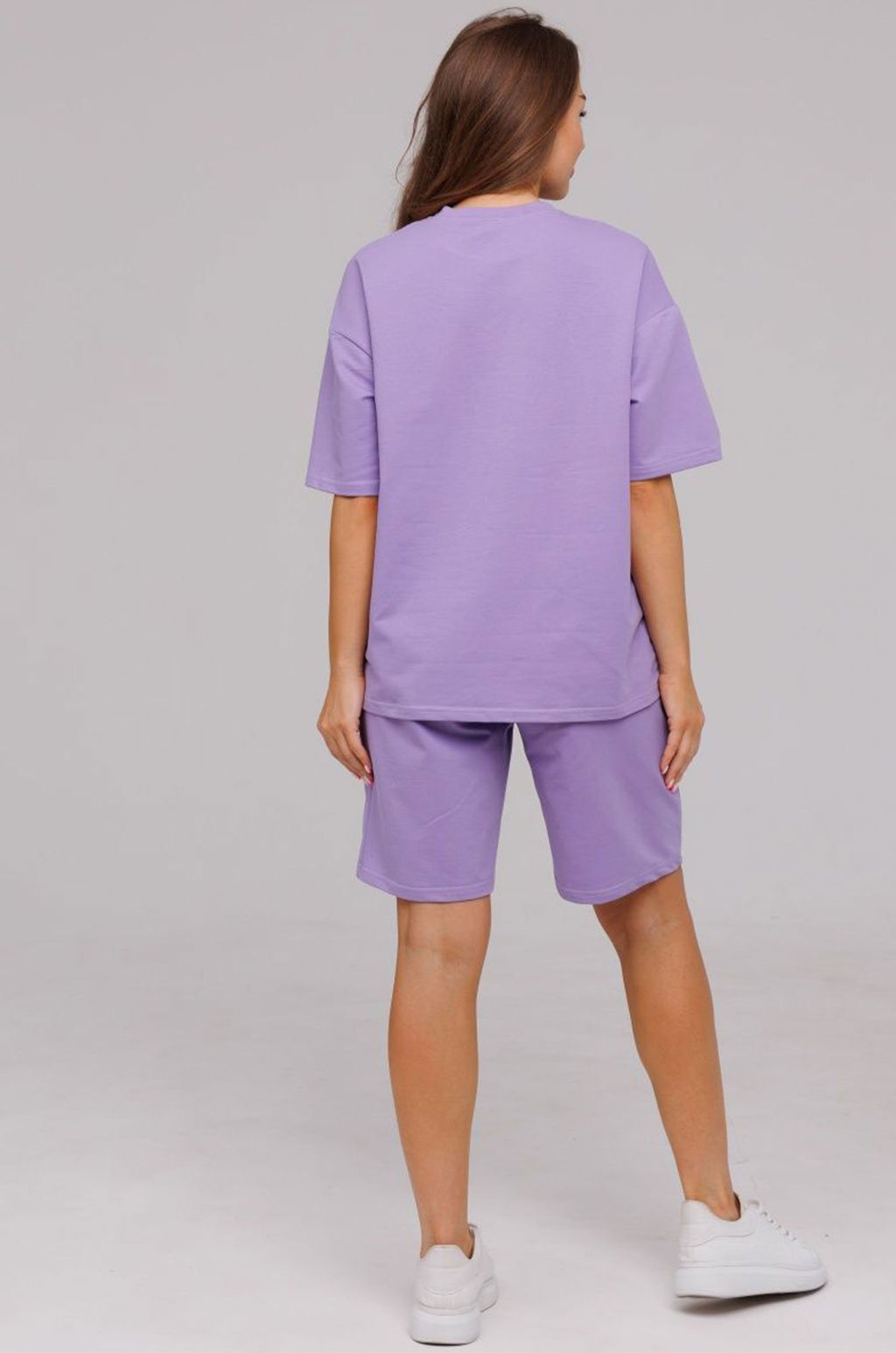 Женский летний костюм из футера двухнитки Love by Lana