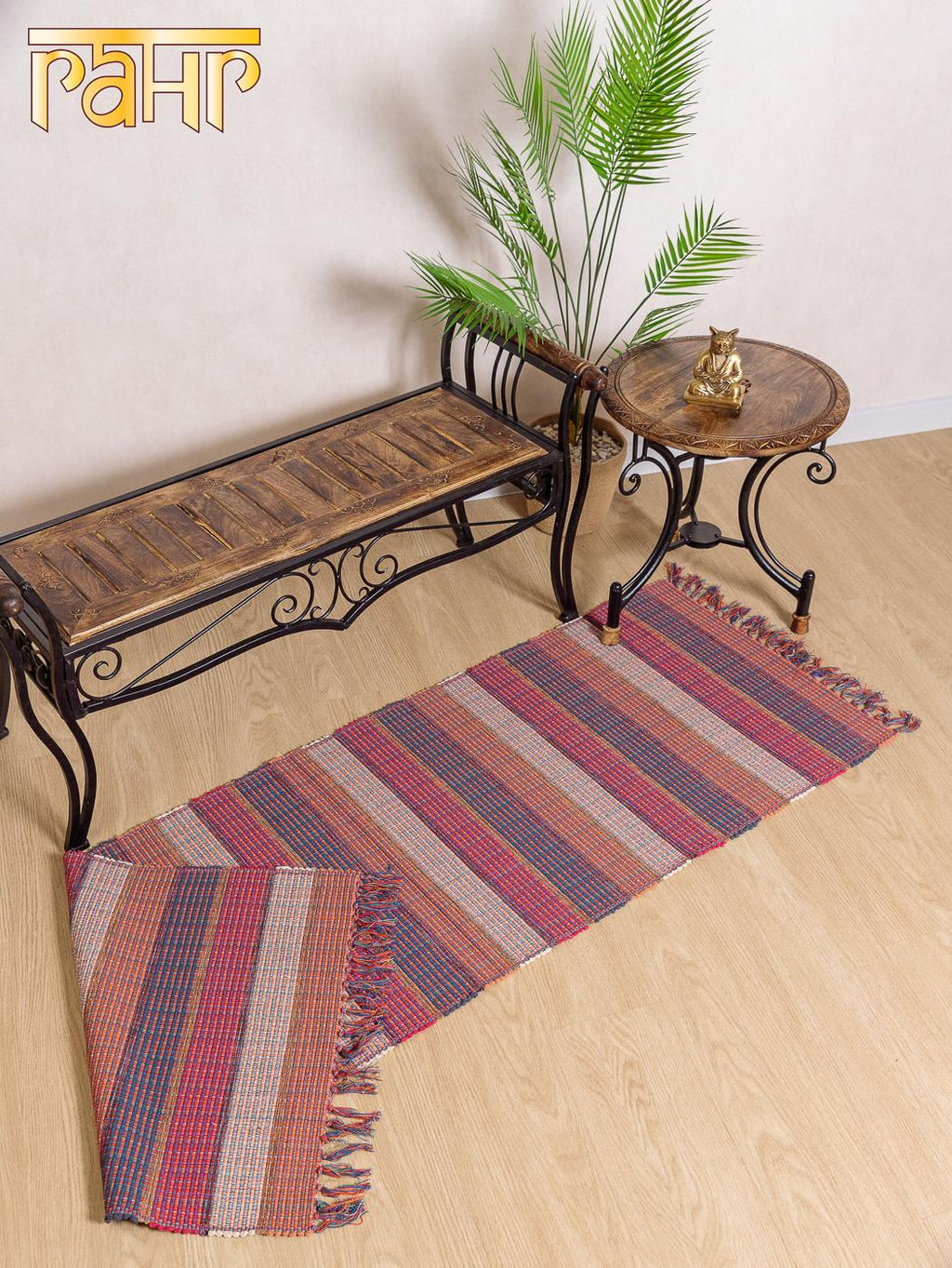 Коврик самотканный х/б 60*180см №710/17