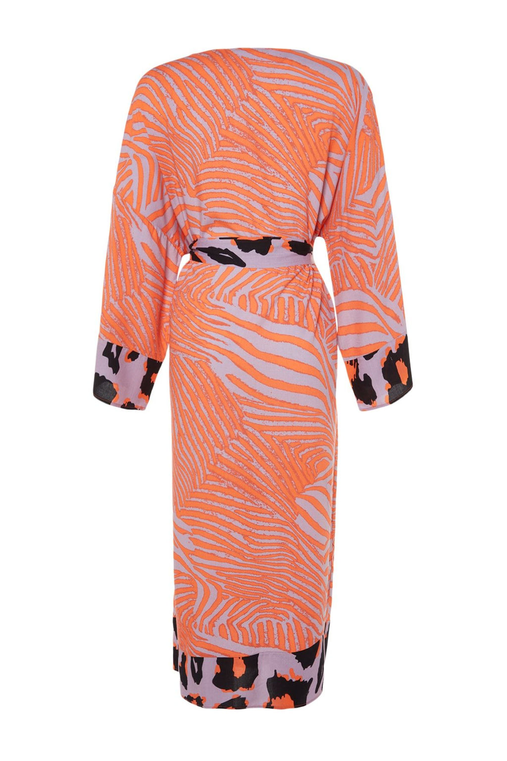 Etnik Desenli Kusakl? Maxi Dokuma Plaj Kimono&Kaftan TBESS21KM0171 - Trendyolmilla фото 22