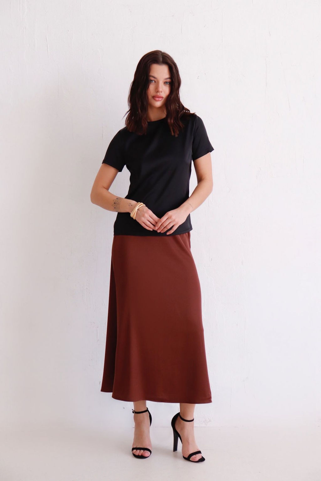 Martichelli Топ шелковый базовый