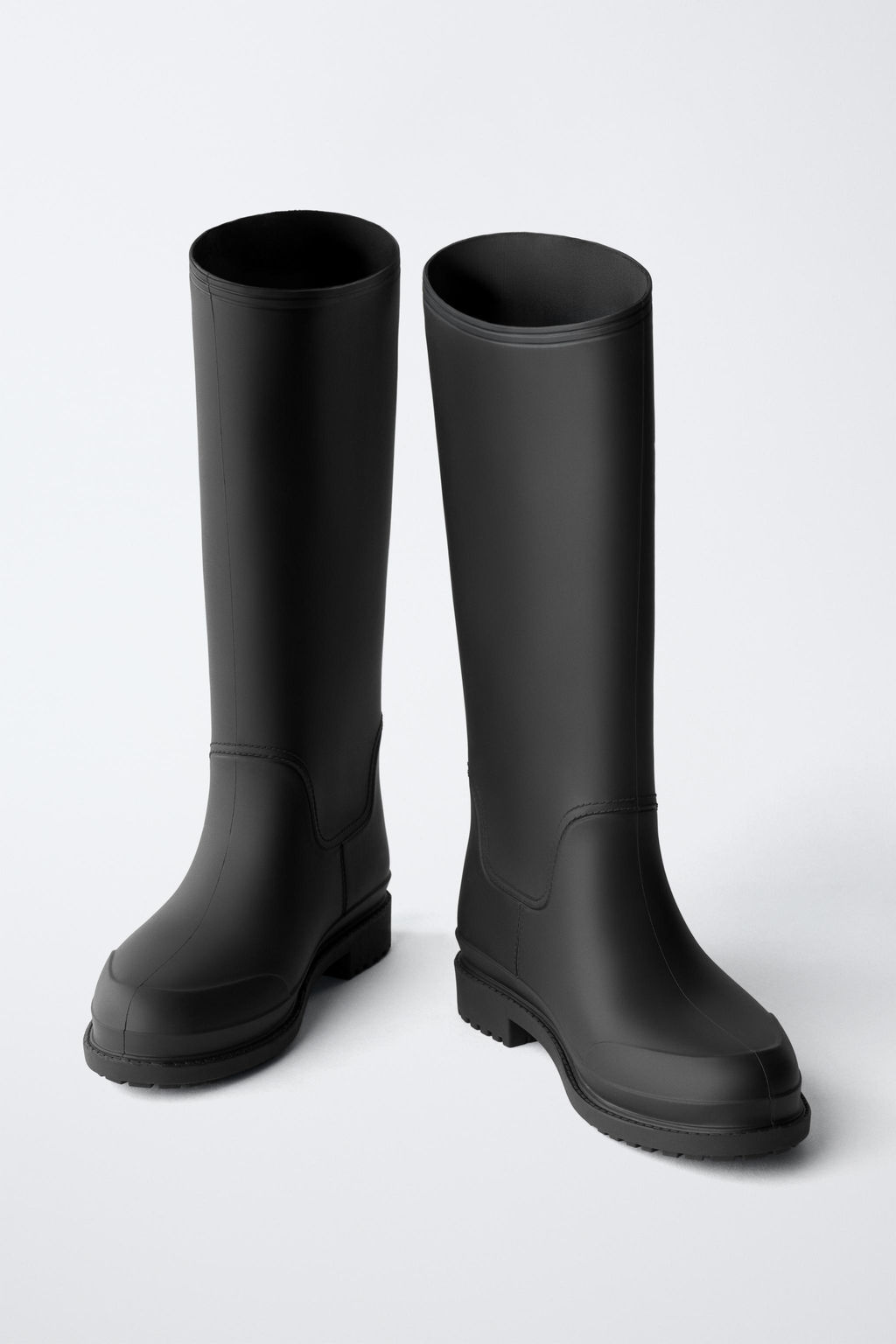 TALL RUBBERISED WELLIES - Zara фото 3