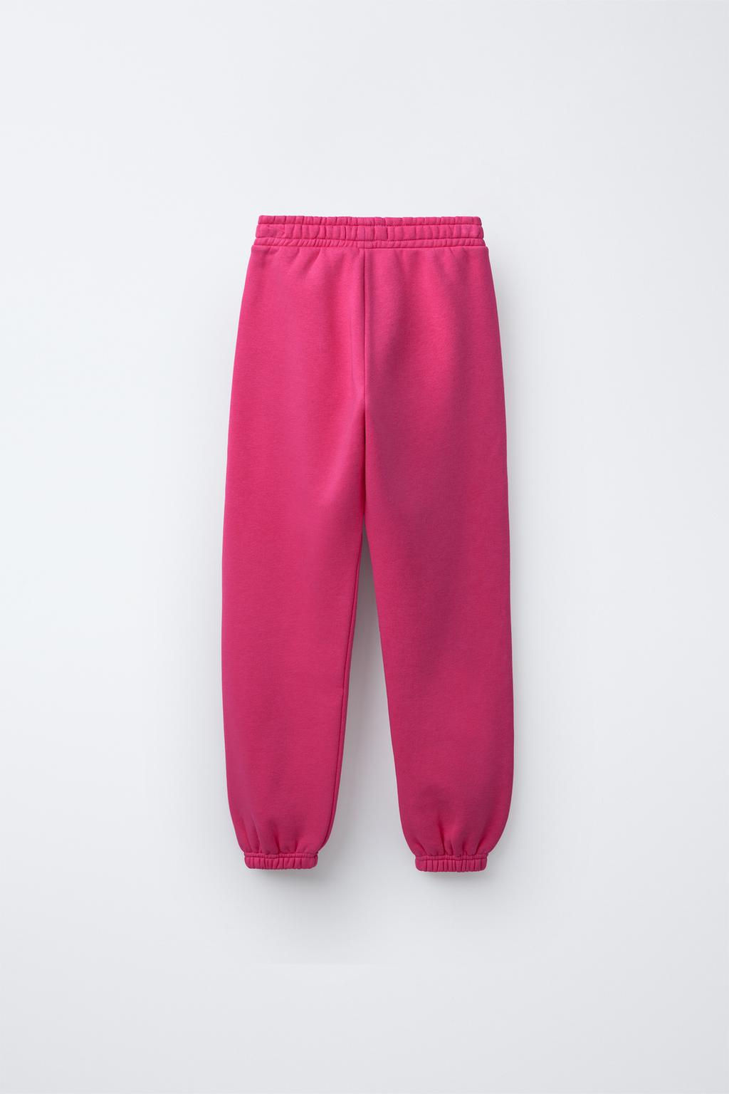 FLEECE JOGGING BOTTOMS - Zara фото 8