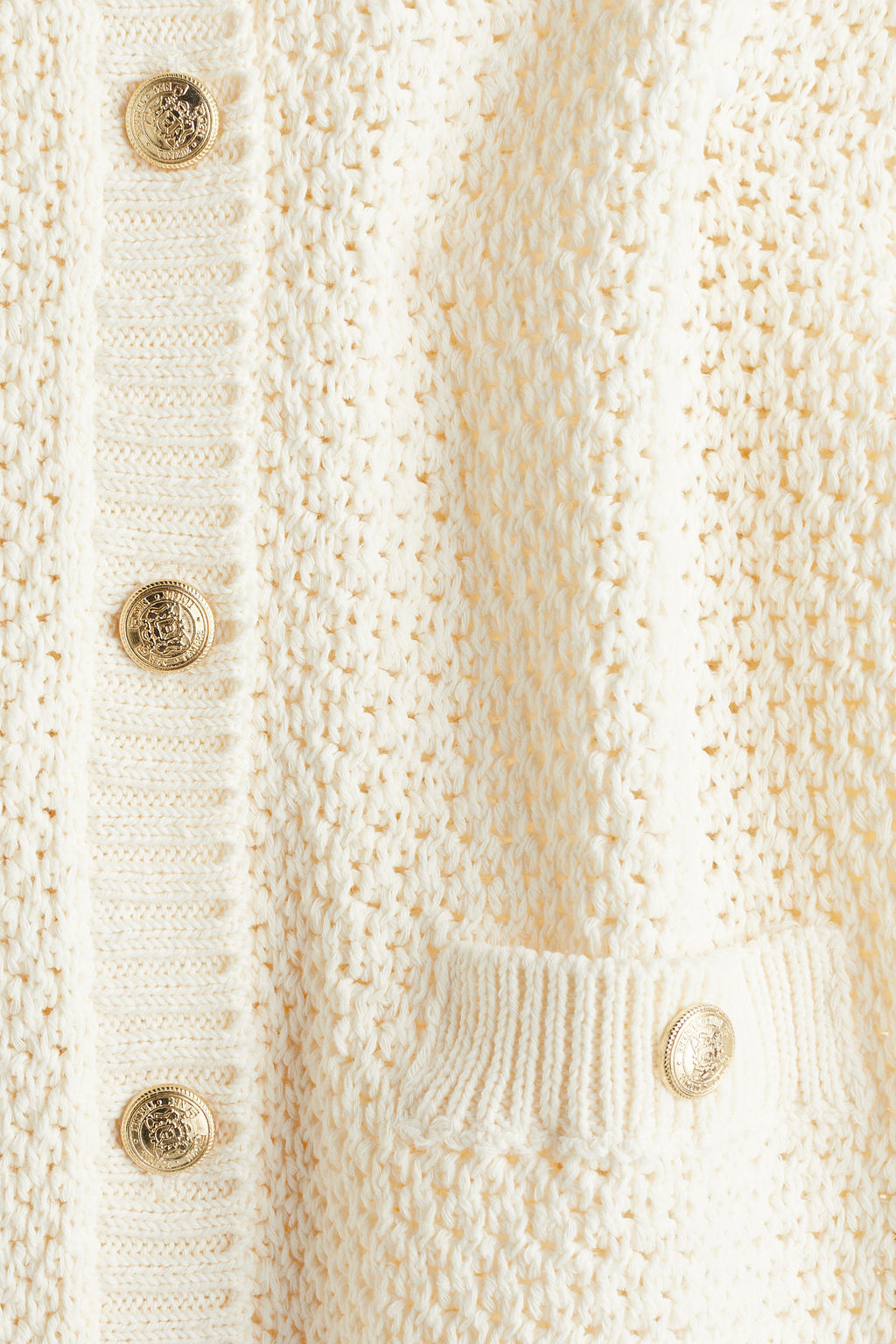 C?rdigan en punto con textura - H&m фото 3