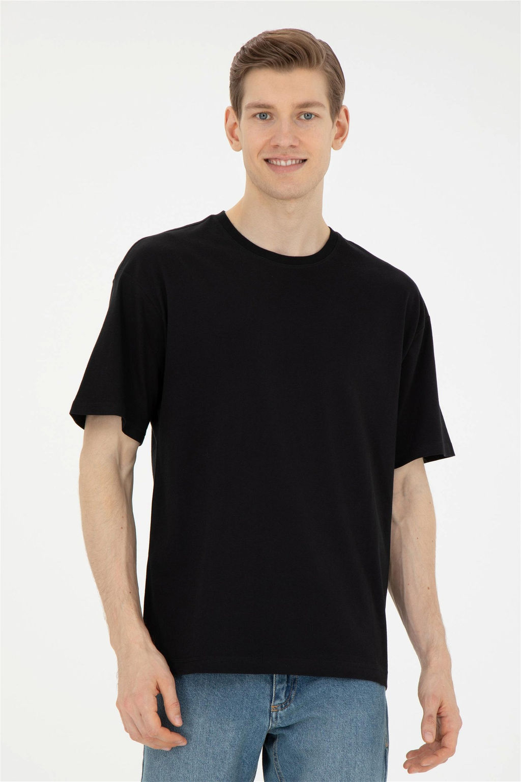 Мужская черная футболка - U.s. polo assn фото 4