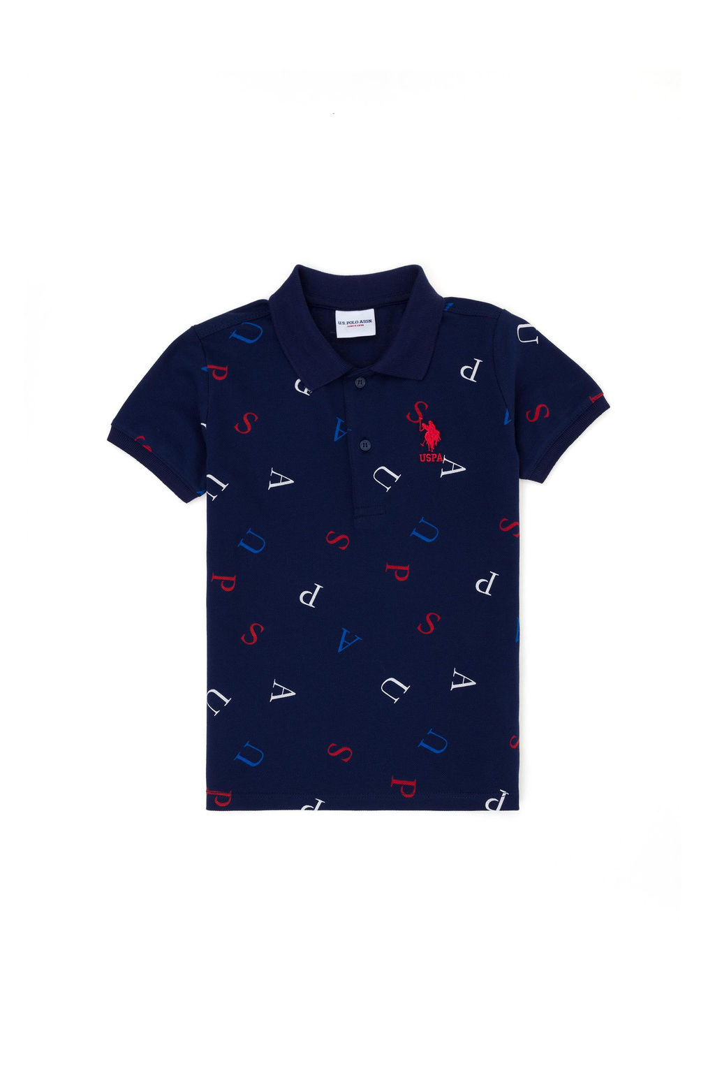 Erkek _ocuk Lacivert Polo Yaka Ti__rt