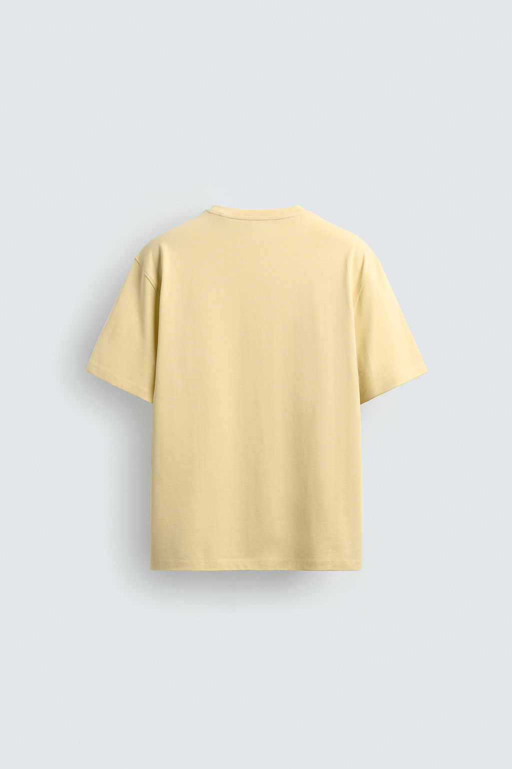 CAMISETA MEDIUM WEIGHT MANGA CORTA / Amarillo