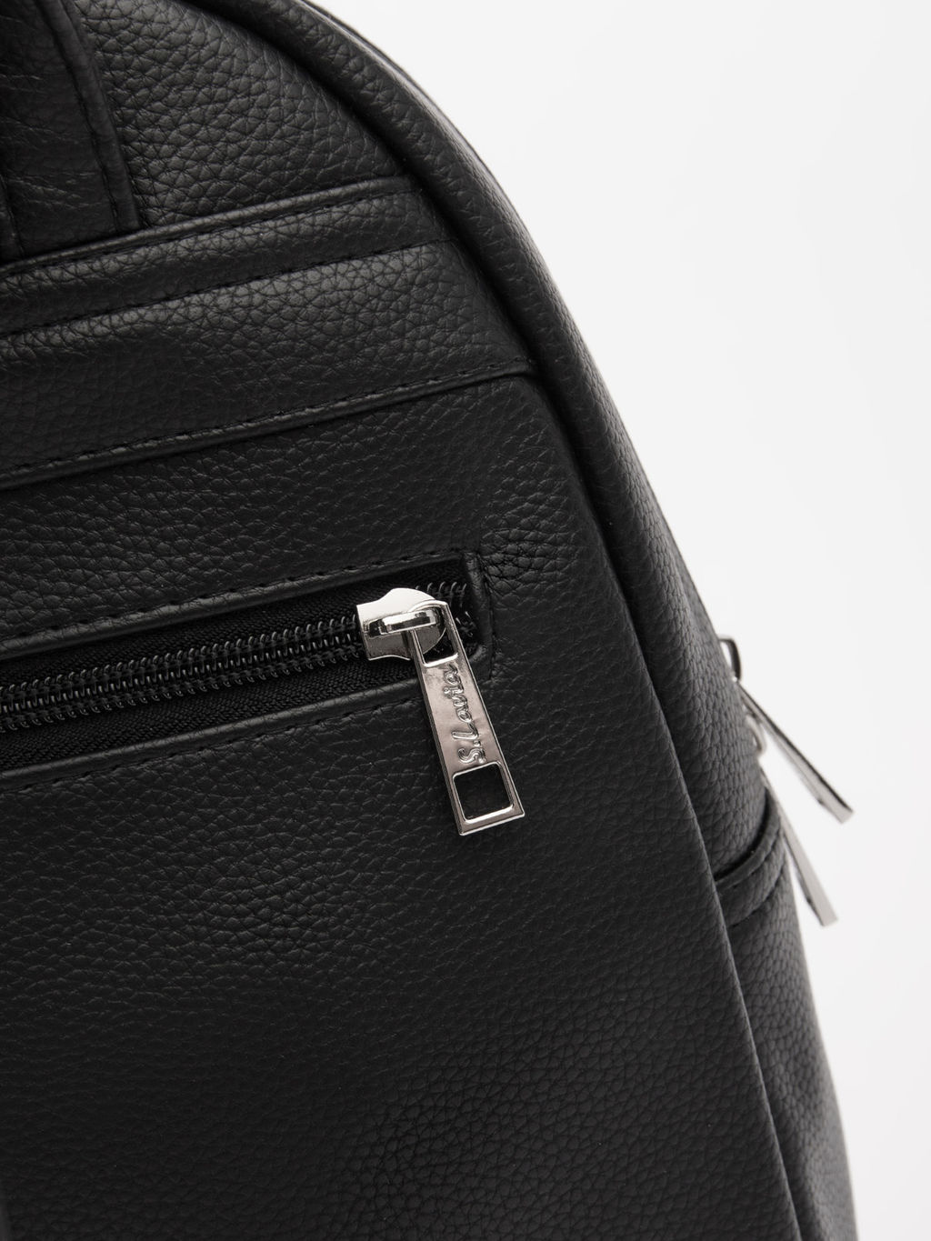 Чёрный рюкзак S.Lavia  фото 5