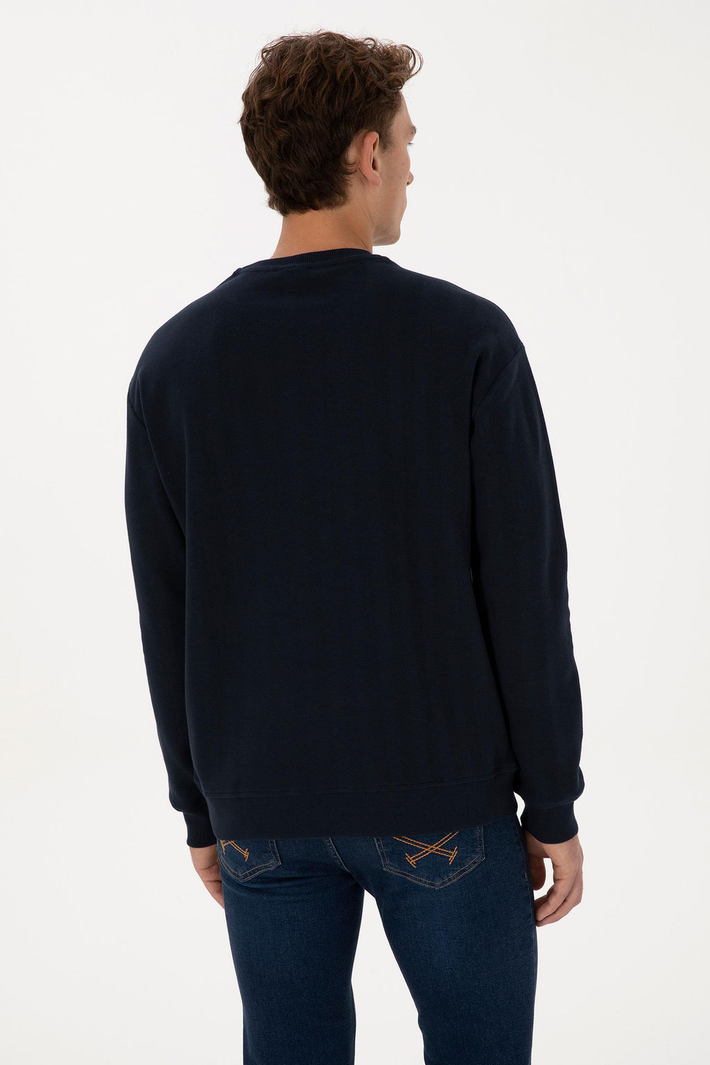 Erkek Lacivert Sweatshirt - U.s. polo assn фото 5