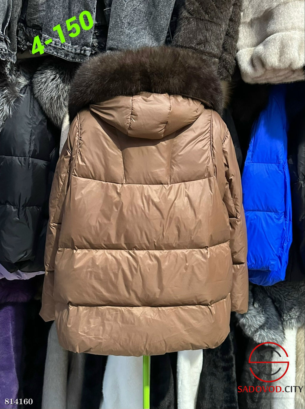 Зимняя женская куртка с капюшоном - Bruno фото 2