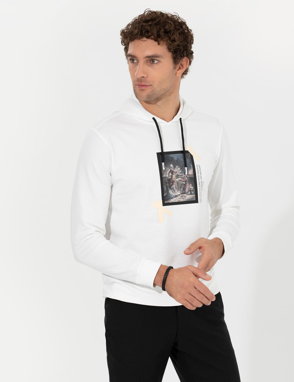 Белый свитшот - Cacharel фото 3