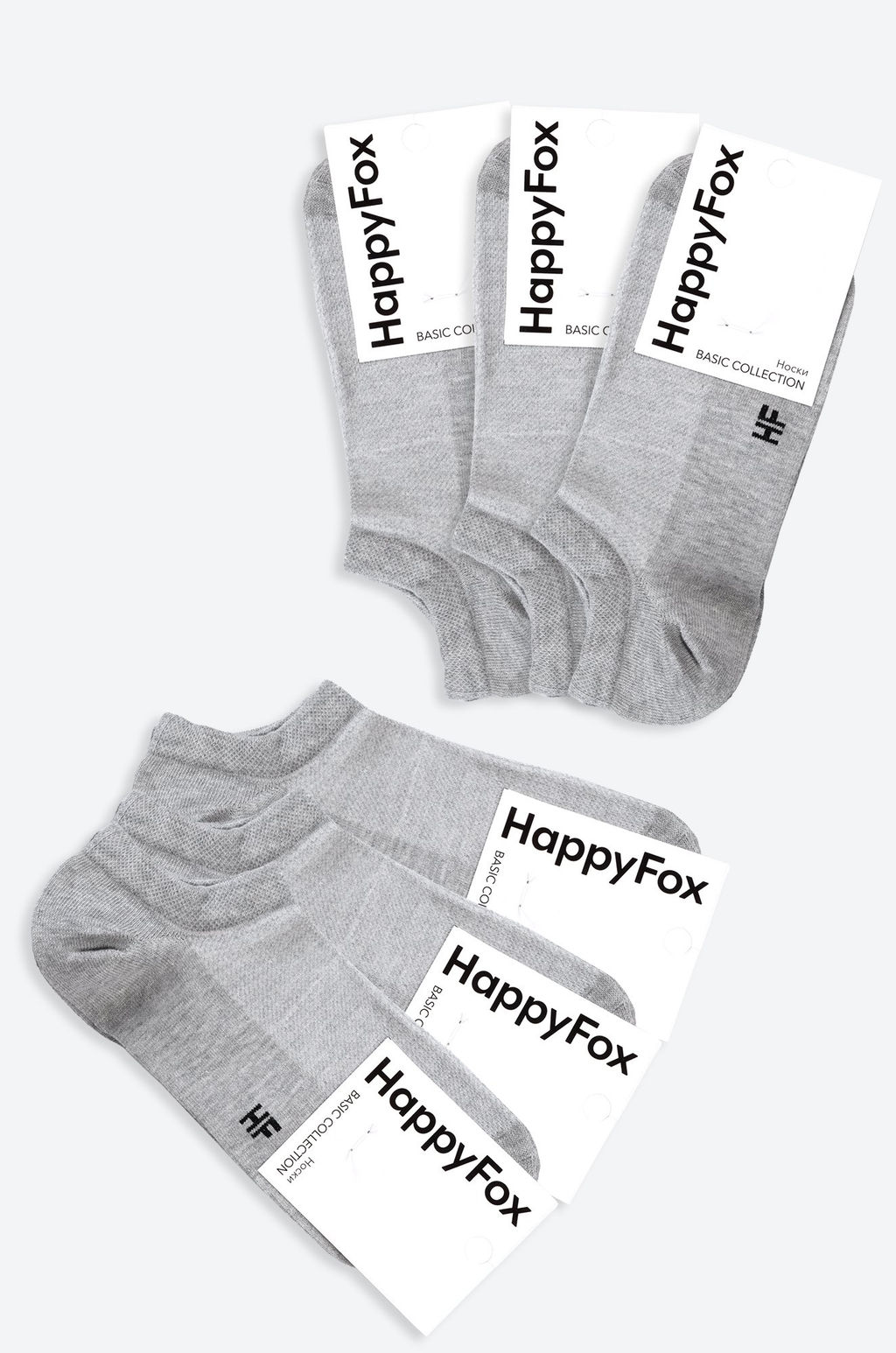 Набор носков с сеткой 6 пар Happyfox