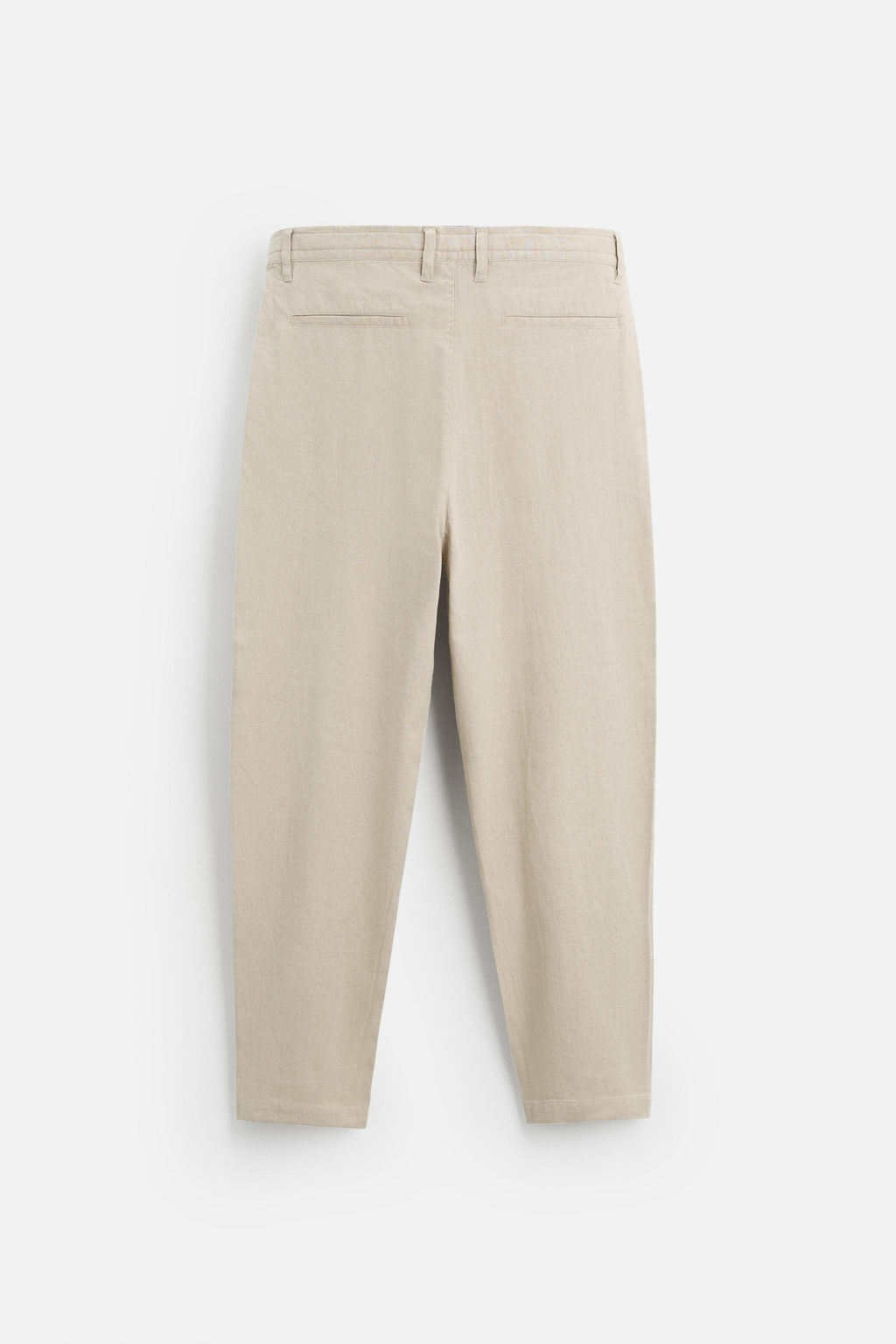 LINEN BLEND TROUSERS - Zara фото 6