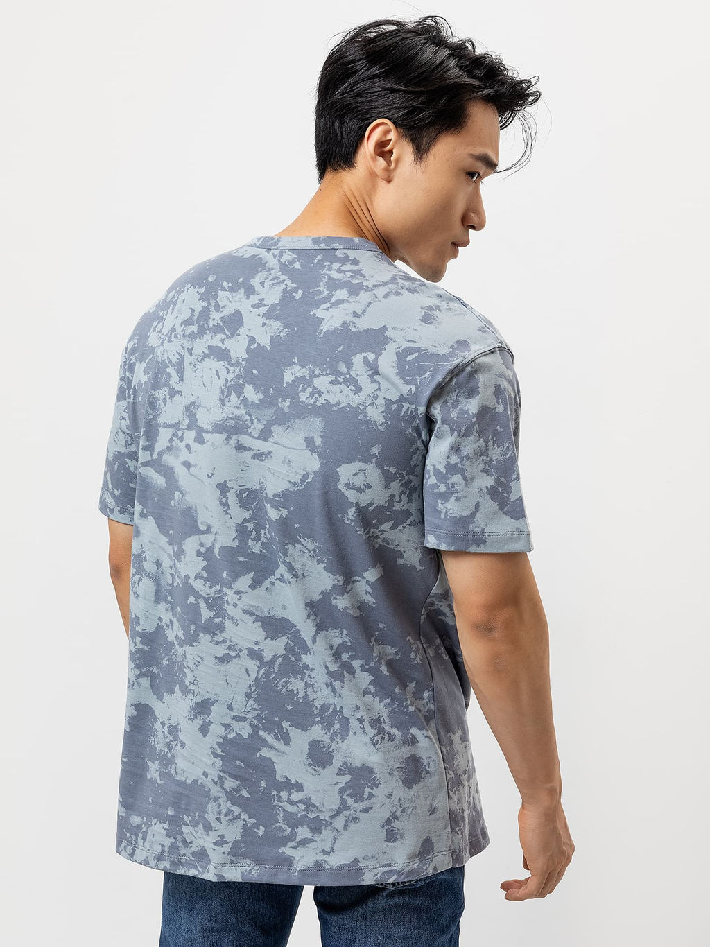 Футболка мужская серая с принтом серый под варку 111785 - Mark formelle фото 3