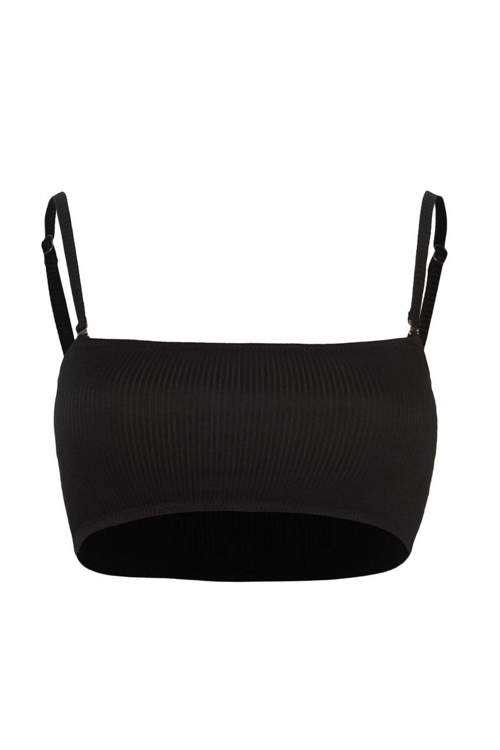 TRENDYOLMILLA Siyah Straplez Dokulu Bikini Ustu TBESS21BU0061 фото 4