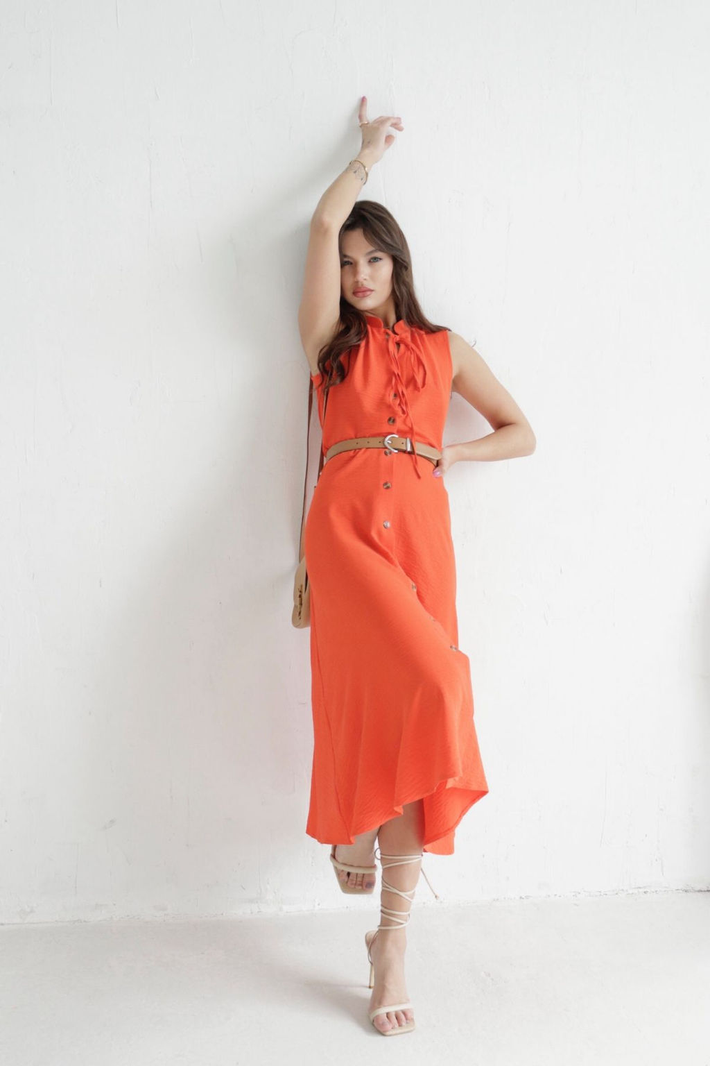 Платье, как из к/ф Красотка, коралловое - Martichelli фото 17