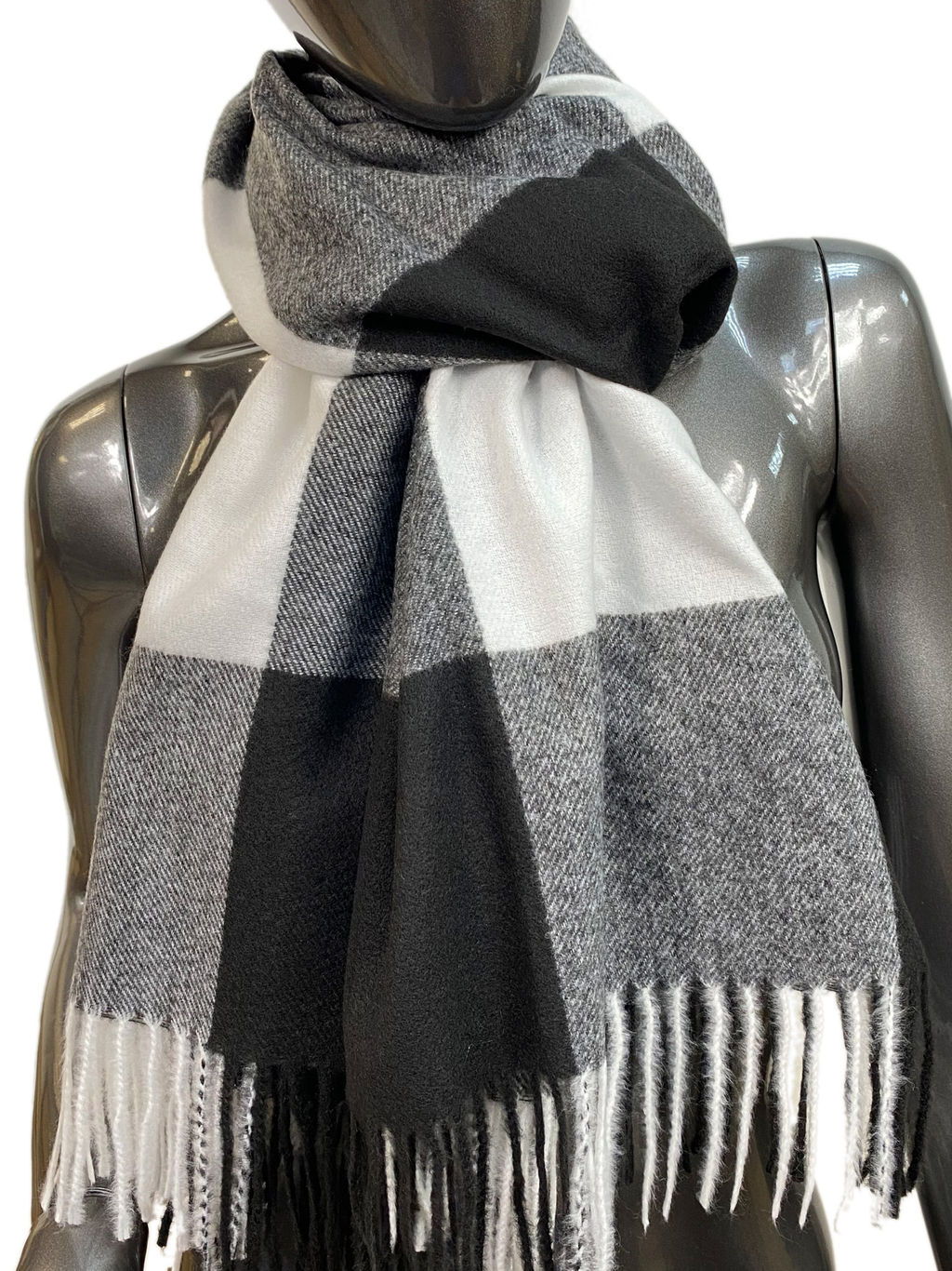 Мягкий палантин из кашемира, мультицвет - Greta фото 22