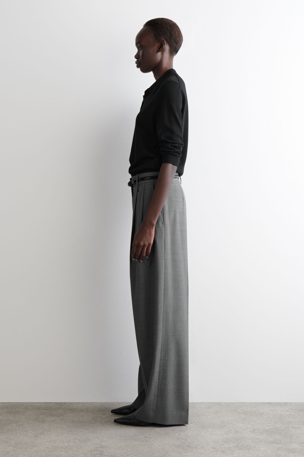 PANTAL?N TWILL WIDE LEG RELAXED FIT