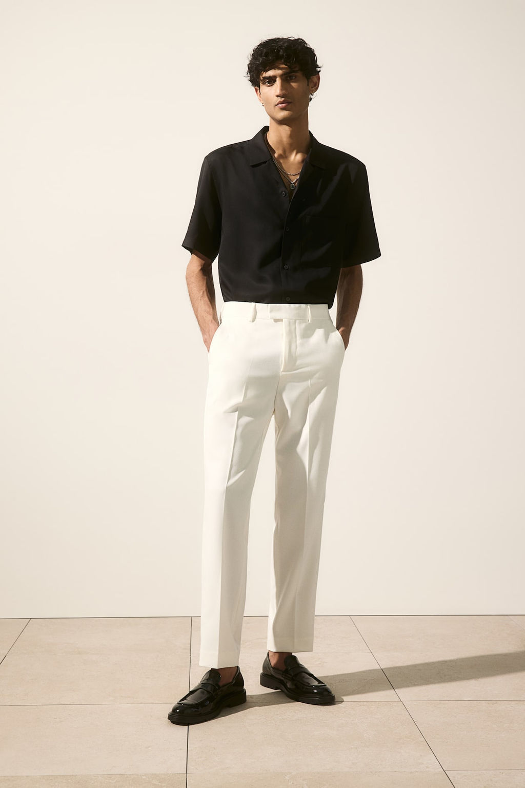 Camisa resort de lyocell Regular Fit - H&m фото 2