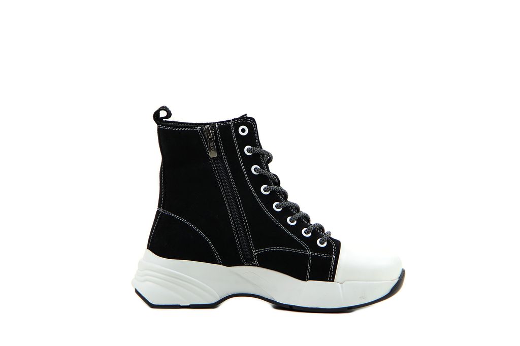 Ботинки EDART 215.2021. black/байка