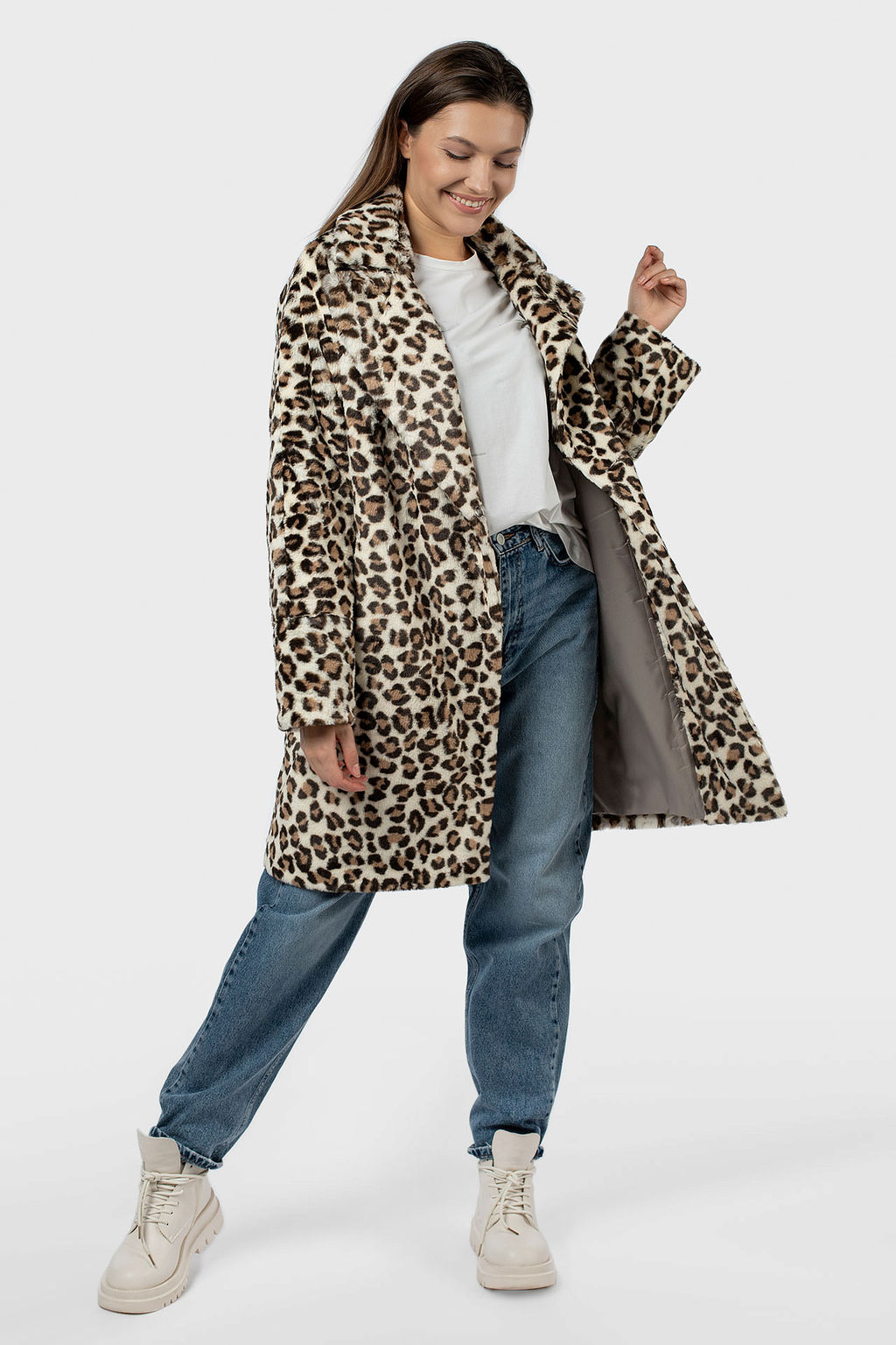 02-3150 Пальто женское утепленное - El podio фото 2