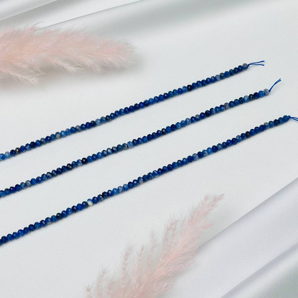 Бусины для украшений из Содалита (130 бусин)