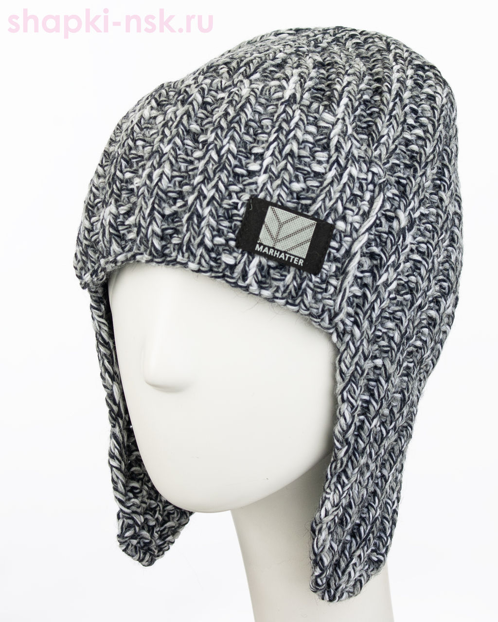 14368/2 MMU Ушанка мужская флис (57-59)