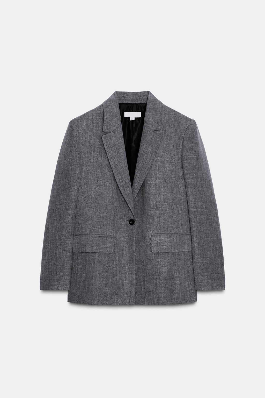 HERRINGBONE BLAZER WITH SHOULDER PADS - Zara фото 8