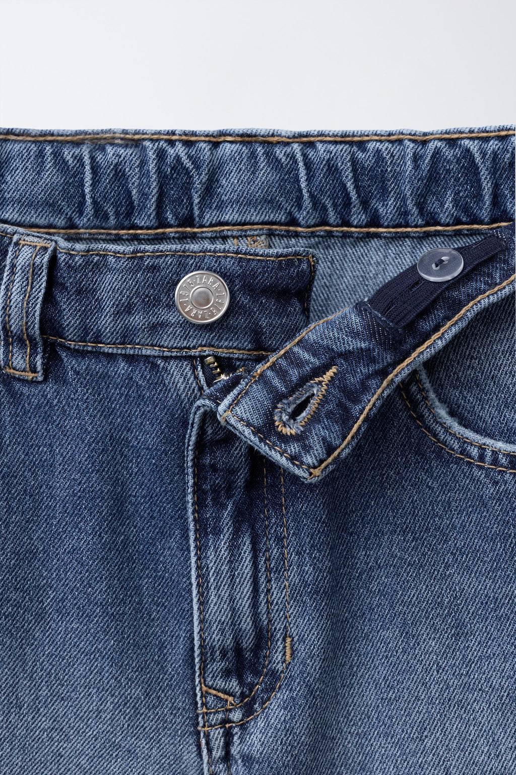 SLOGAN STRAIGHT JEANS - Zara фото 3