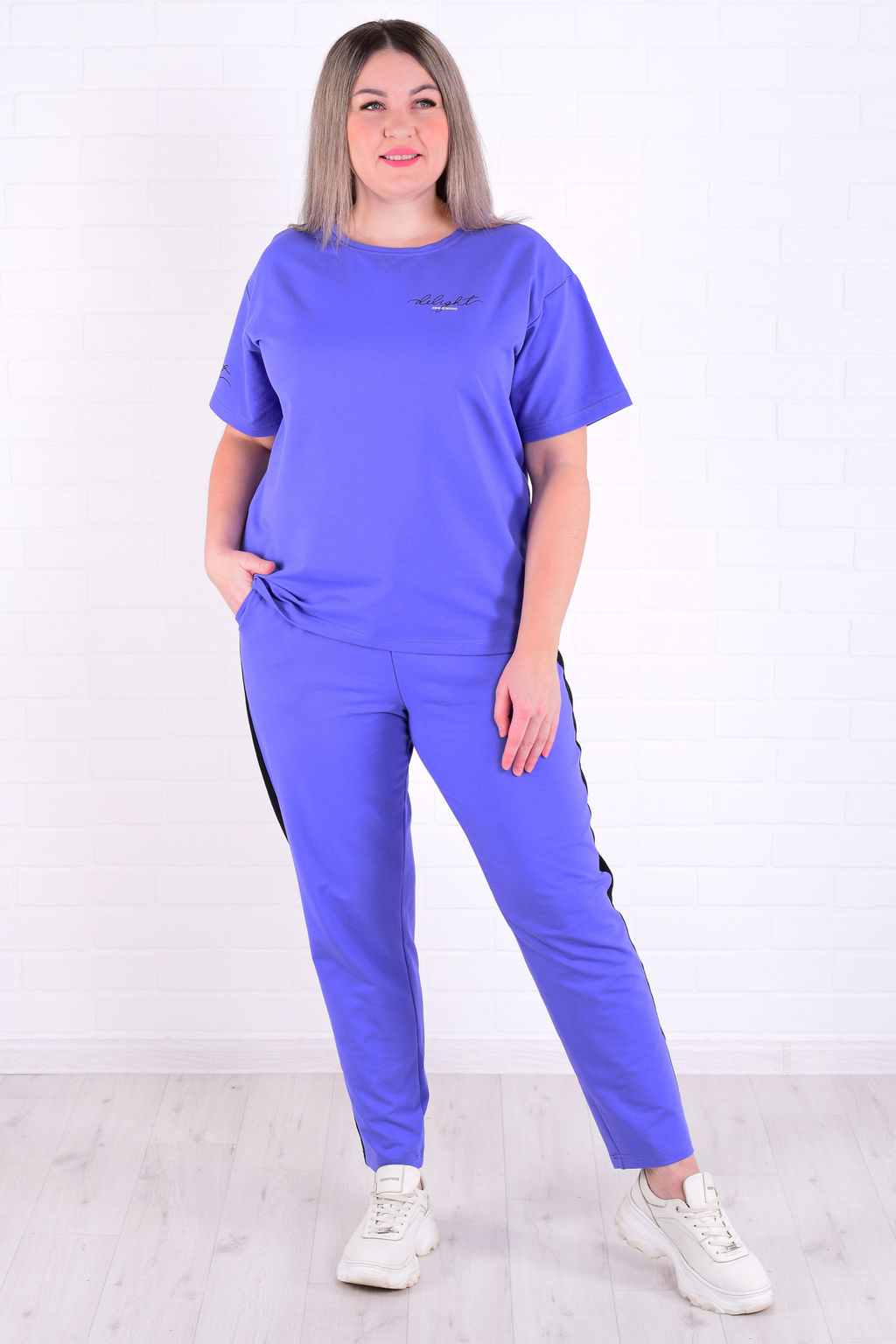 Костюм женский 5-316б (васильковый)