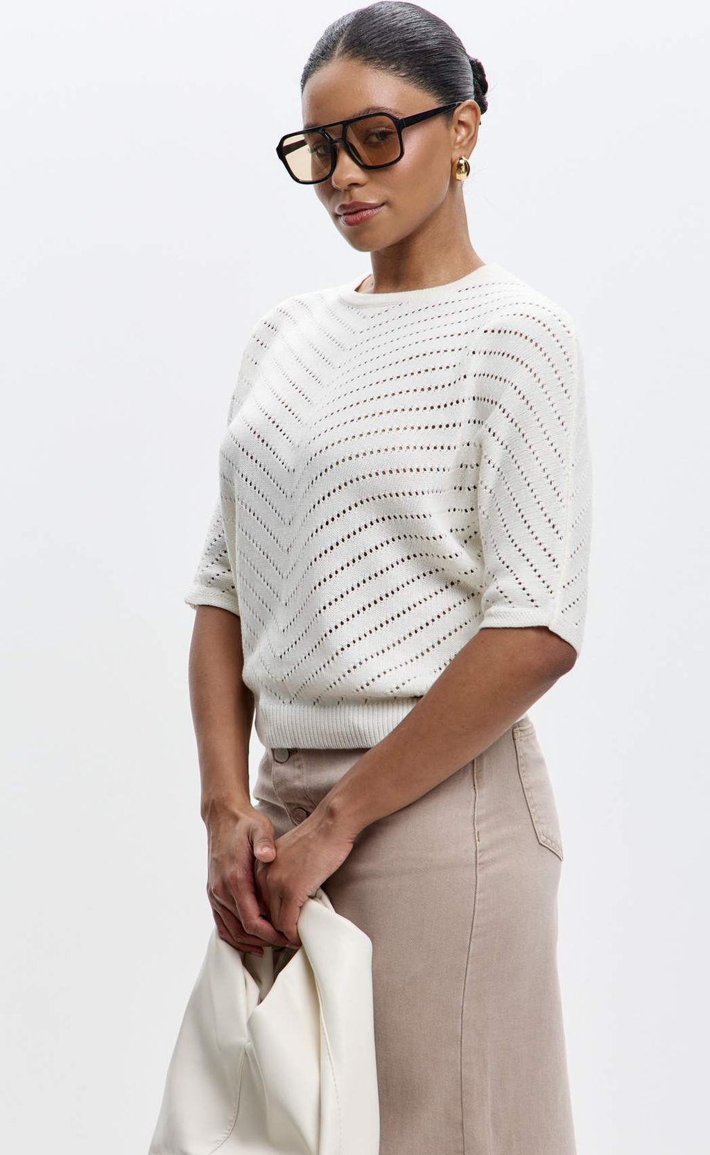 Джемпер F612-1580 milk - Fine joyce фото 4