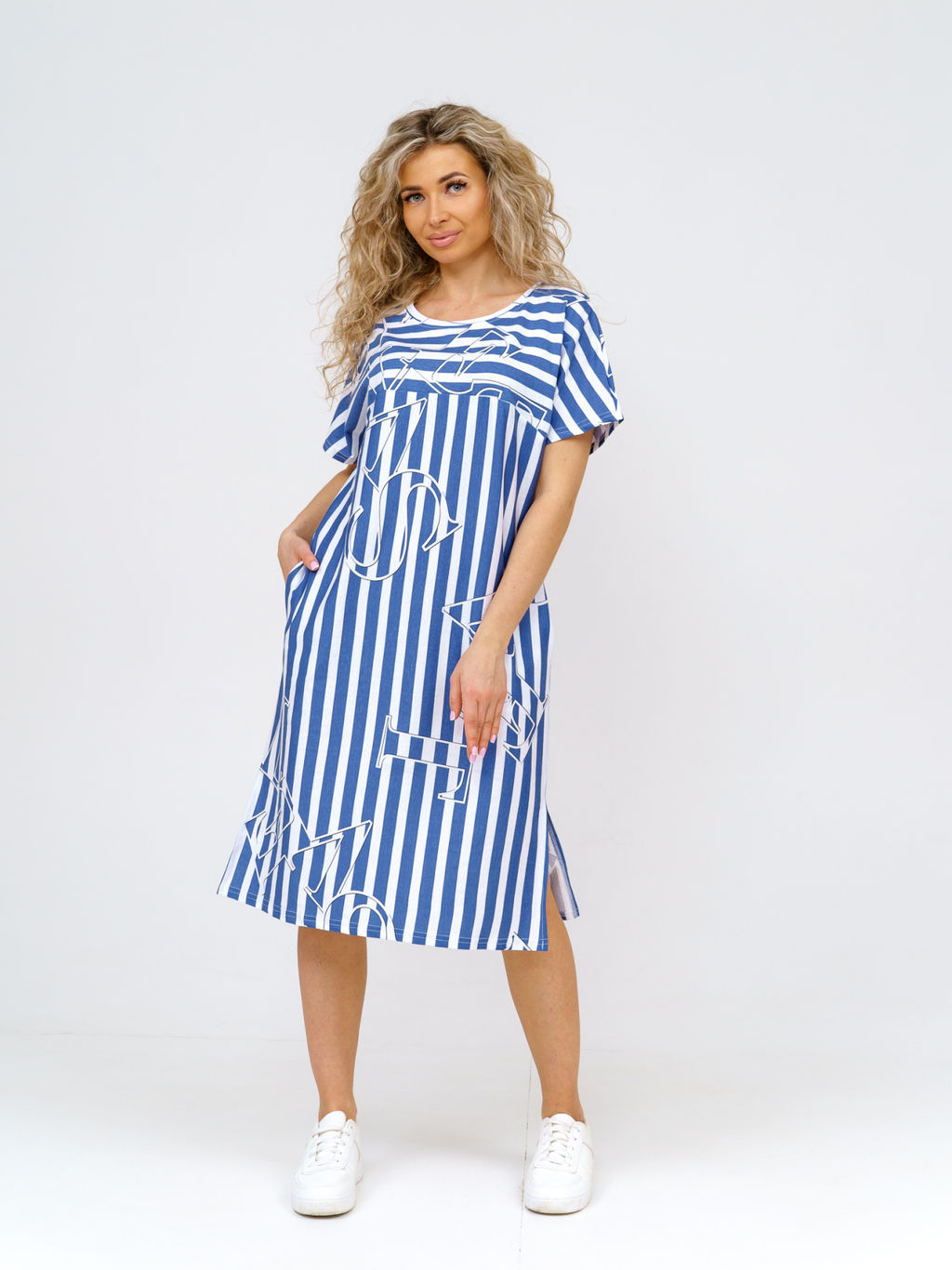 947 Платье "Синий"